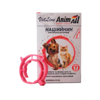 AnimAll VetLine нашийник протипаразитарний кораловий для кішок і собак