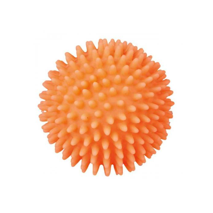 Іграшка Trixie м'яч голчастий з пискавкою для собак 10см