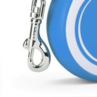 Рулетка Flexi New Comfort синя для собак стрічка розмір XS 3м