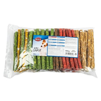 Палички Trixie 1 ПАЛИЧКА для собак жувальні натуральна шкіра 10см (100шт/упак)