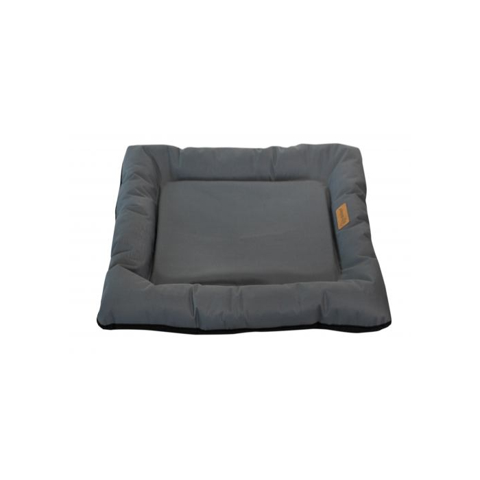 Матрас Dubex для собак водовідштовхуючий ортопедичний сірий  66х48х6см