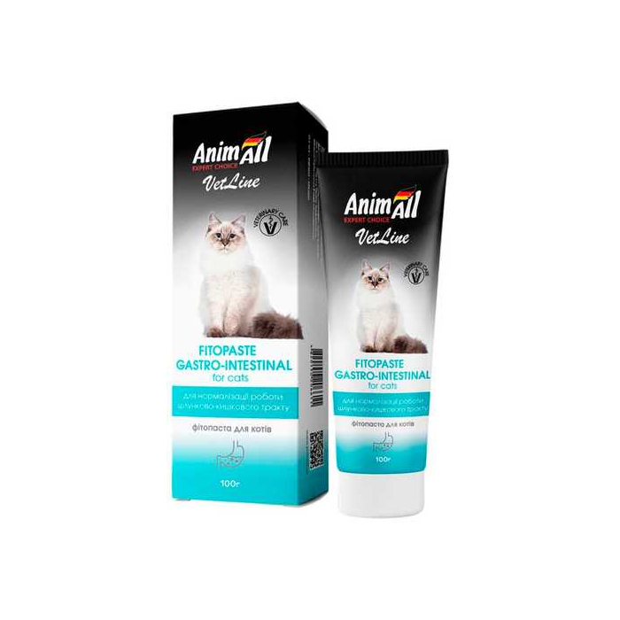 АнимАлл ВетЛайн фитопаста для нормализации работы ЖКТ, 100 гр (6/Х/Х) 150567