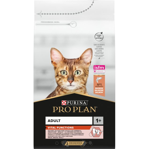 ProPlan Adult 1+ Vital Functions Salmon для дорослих котів с лососем 1,5кг