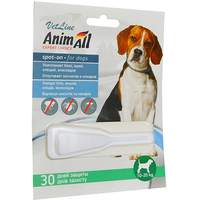 AnimAll VetLine Spot-On краплі для собак 10-20кг від бліх і кліщів