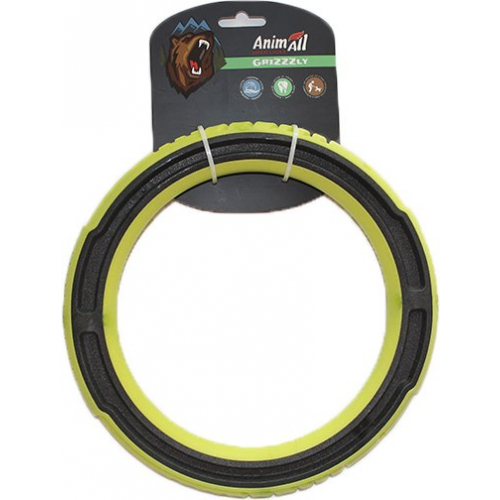 AnimAll GrizZzly Іграшка супер-кільце L, green/black