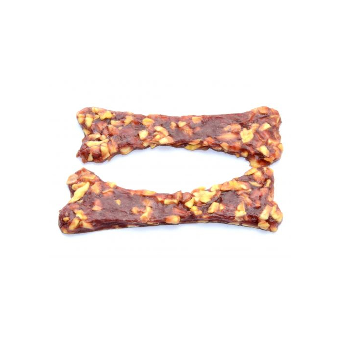 Ласощі Yalute Bone Shape of Duck and Apple для собак качка та яблуко 100г