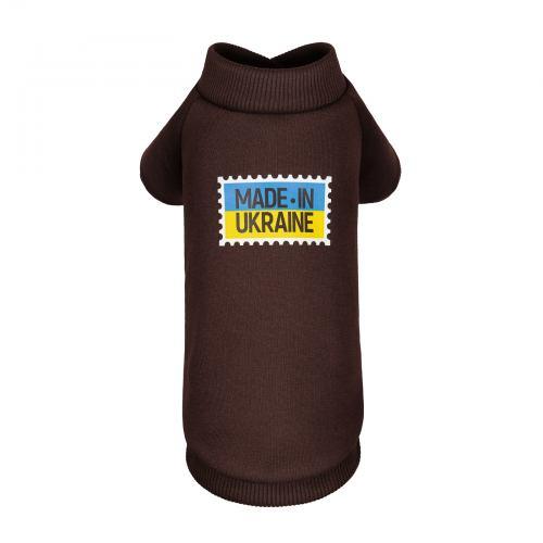 Толстовка Pet Fashion Made in Ukraine для собак, розмір XS2,шоколадний