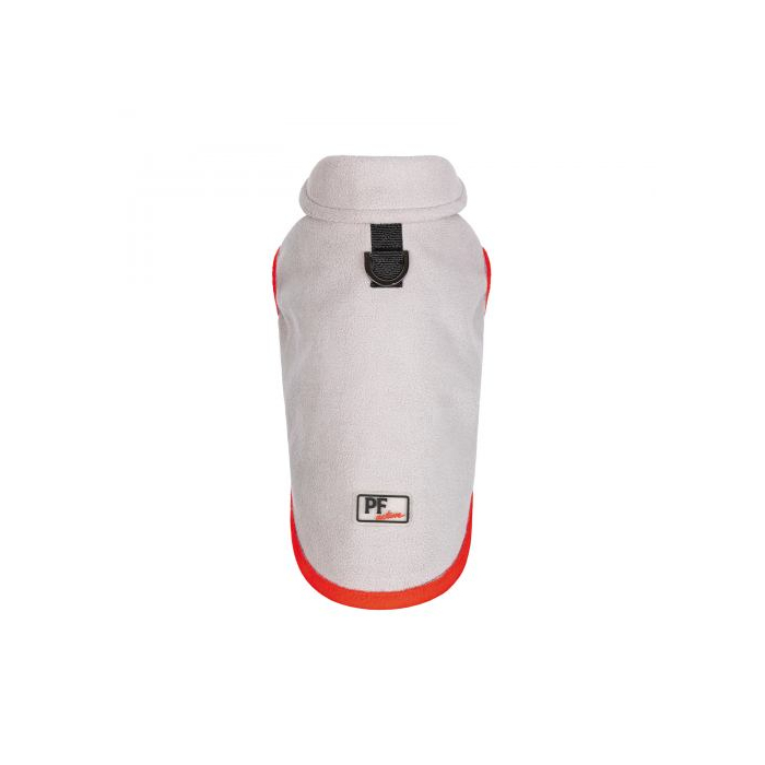 Жилет Pet Fashion «Fleecy» для собак  розмір M червоно-сірий