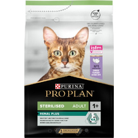 ProPlan Sterilised Adult 1+ Renal Plus Turkey для стерелізованих котів з індичкою 0,4кг