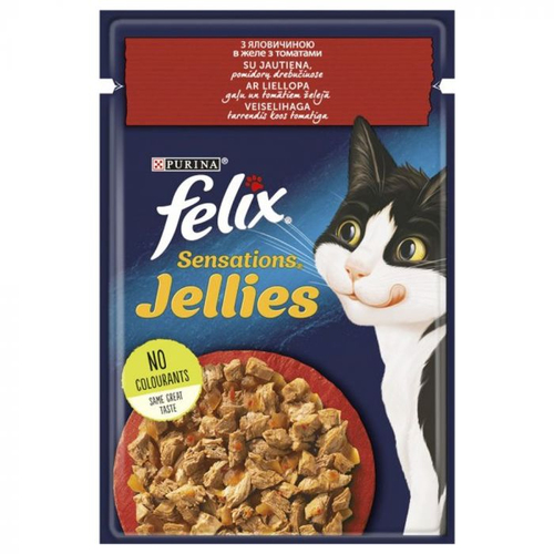 FELIX Sensations Jellies Beef with tomato