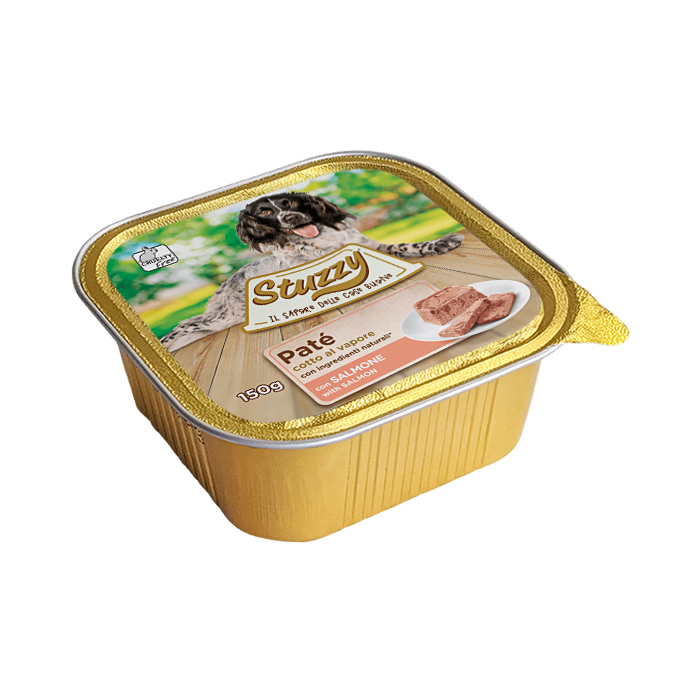 3006108х22 STUZZY Dog ЛОСОСЬ (salmon) корм для собак, паштет, 150 г, C6108