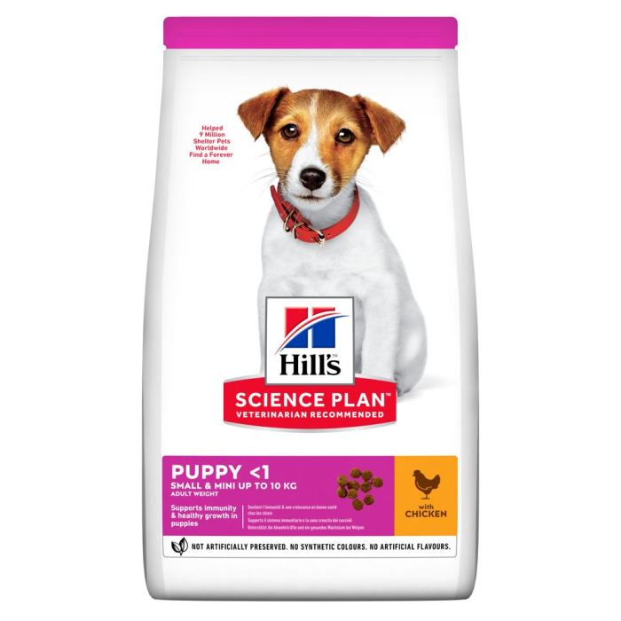 Hill's SP Puppy Small & Mini Chicken для цуценят дрібних порід з куркою 0,3 кг