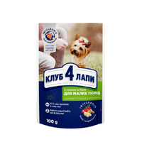 Клуб 4 Лапи Small Breeds wiht Chicken jelly з куркою в желе для собак малих порід