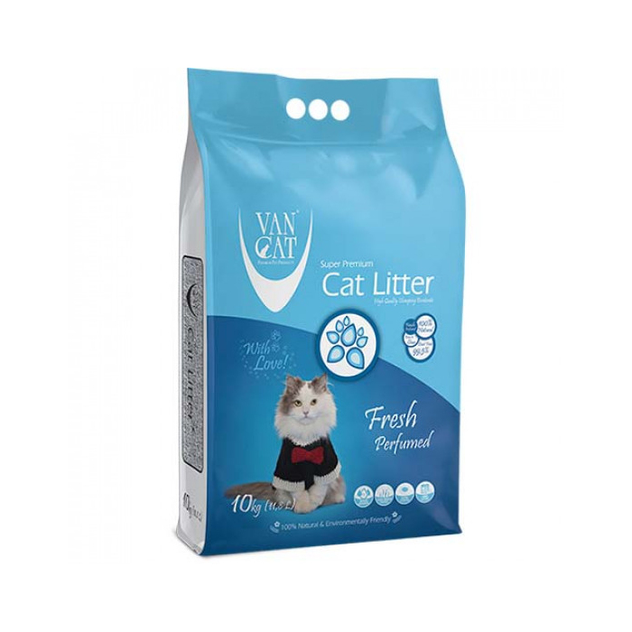 Van Cat Fresh наповнювач бенонітовий для котячого туалету 10кг (12л)