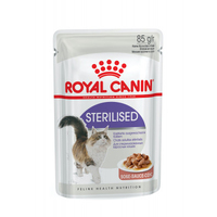 Sterilised вологий корм у соусі для стерилізованих котів, пауч 85г 4095001 Royal Canin
