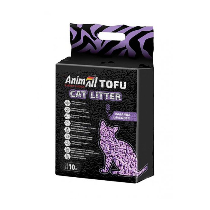 AnimAll Tofu лаванда соєвий наповнювач