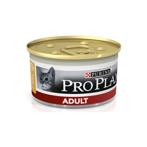 Pro Plan Adult, паштет, з куркою, консерва 24х