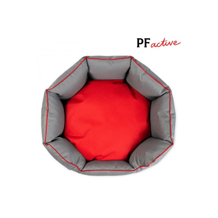 Лежак Pet Fashion Bosphorus сірий для собак 60x53x18см