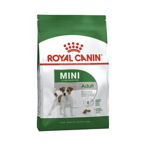 Mini Adult сухий корм для дорослих собак дрібних розмірів, 4кг Royal Canin