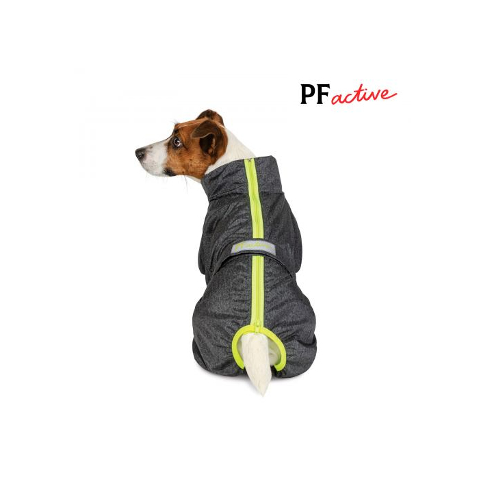 Дощовик Pet Fashion Rain сірий для собак розмір 2XL