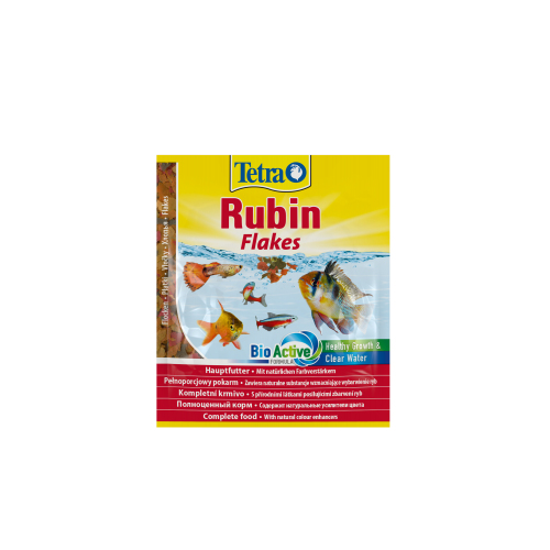Tetra Rubin Flakes (пластівці) для акваріумних рибок, для забарвлення, 12 г 766396