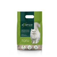 Essence наповнювач гігієнічний для котячого туалету з тофу, гранула 1,5 мм, з ароматом зеленого чаю,