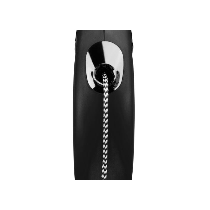 Рулетка Flexi New Classic Cat чорна для котів з тросом розмір XS 3м