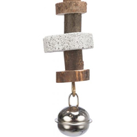 Іграшка Trixie для птахів підвісна з вулканічним каменем 16см