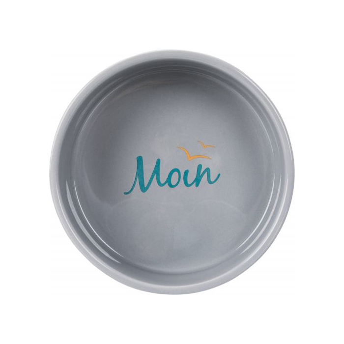 Миска Trixie для котів BE NORDIC керамічна сіра 12см 0,3л