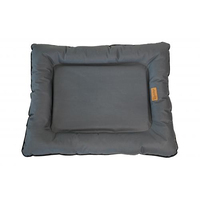 Матрас Dubex для собак водовідштовхуючий ортопедичний сірий  66х48х6см