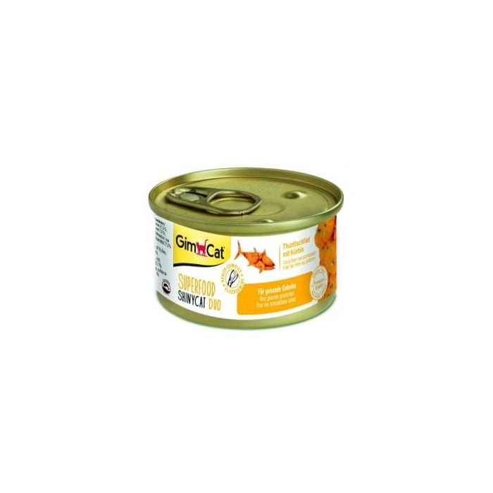 Вологий Корм Shiny Cat SUPERFOOD k 70g тунець і гарбуз