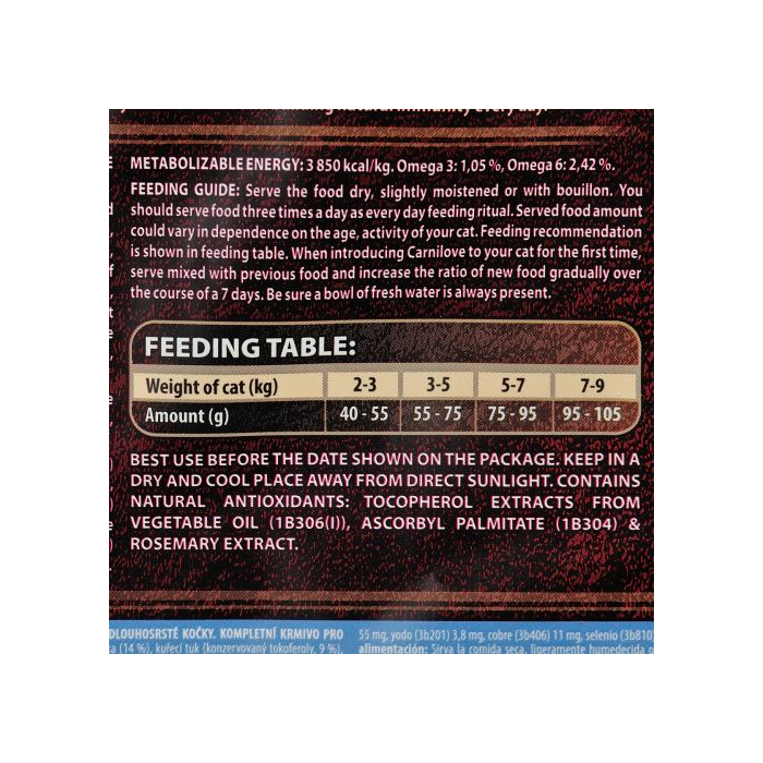 Carnilove CAT Sensitive & Long Hair Salmon для котів з чутливим травленням лосось