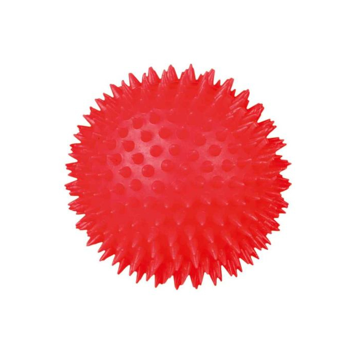 Іграшка Trixie м'яч голчастий з пискавкою для собак 10см