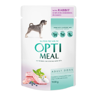 Optimeal Rabbit & Wild Blueberries sauce для собак з кроликом та чорницею у соусі