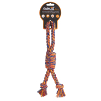 AnimAll Fun Іграшка канат-бочка з петлею для собак