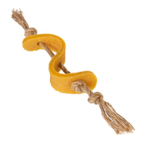 Іграшка для собак Долар GiGwi Gum gum каучук, пенька, 13,5 см 75344 GIGwi