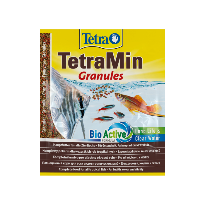 Tetra MIN Gran. гранули для невеликих декоративних риб 15г