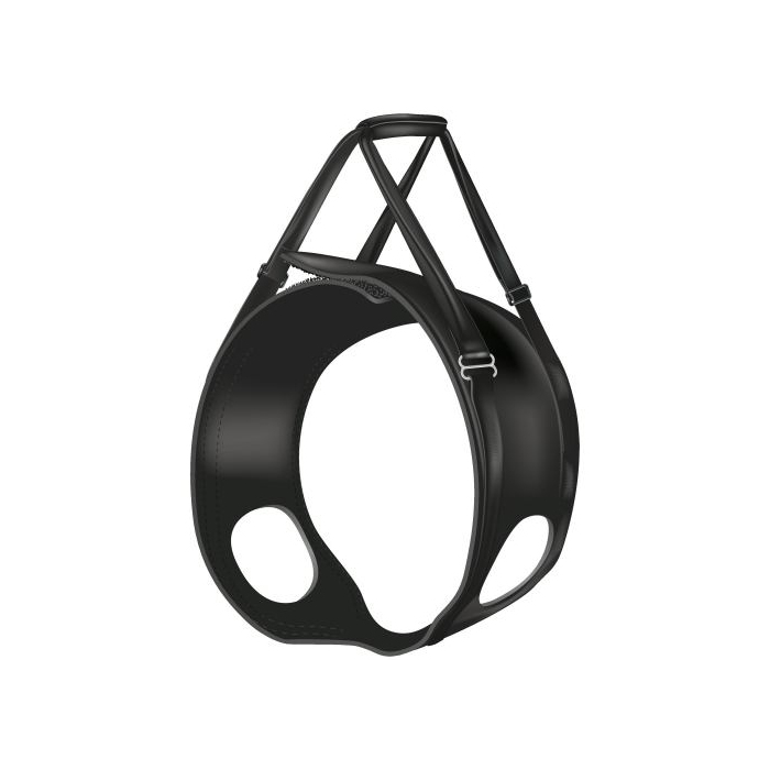 Підтримуюча шлейка Trixie чорна для собак M 55-65см