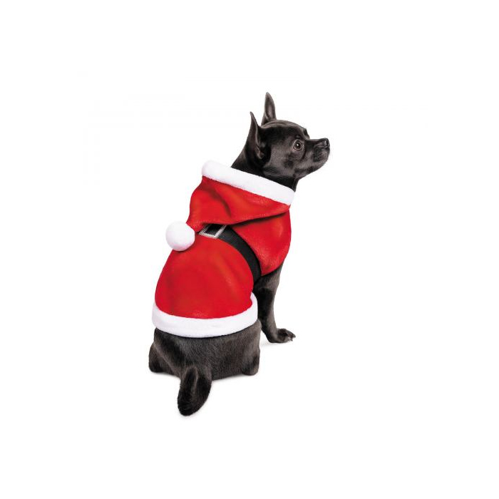 Попона Pet Fashion «Santa» для собак, размер M,красная