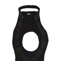 Підтримуюча шлейка Trixie чорна для собак M 55-65см