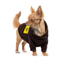 Толстовка Pet Fashion Megan шоколадна для дівчинки розмір S
