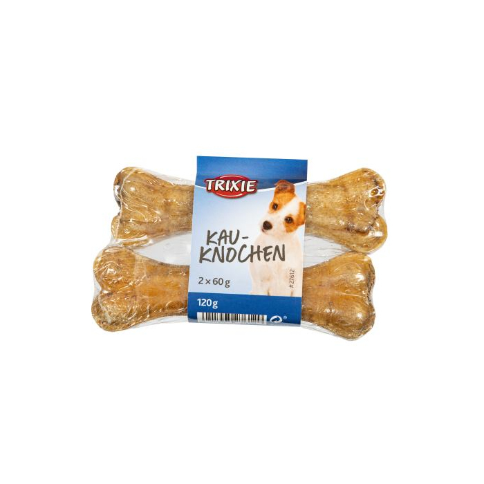 Кісточка Trixie для собак пресована жувальна з мясом пеніса натуральна шкіра 12см 60г