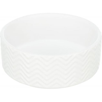 Миска Trixie для собак керамічна біла 0,9л d 16см