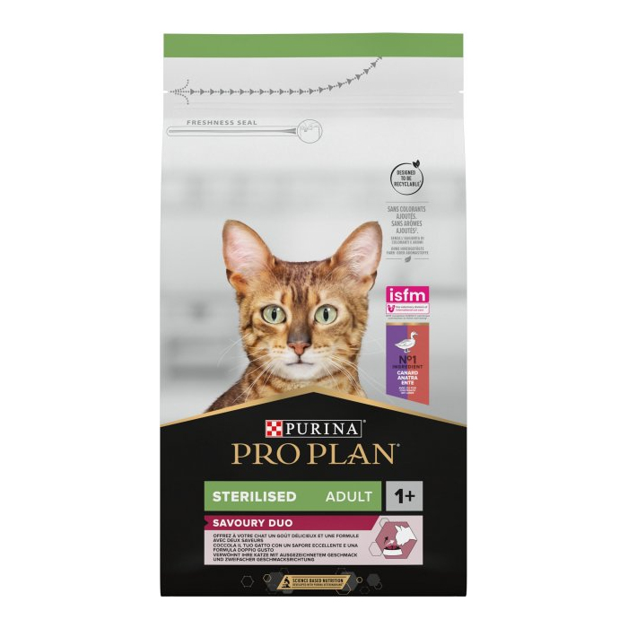 ProPlan Sterilised Adult 1+ Savoury Duo Duck Liver для котів з качкою та печінкою 1,5 кг