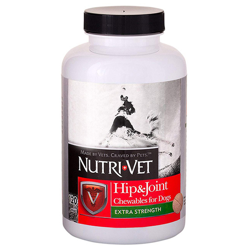 Nutri-Vet Hip&Joint Extra хондроїтин і глюкозамін для з'язок та суглобів собак