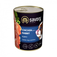 Вологий Корм Savory Dog  All breeds Puppy курка k 200g