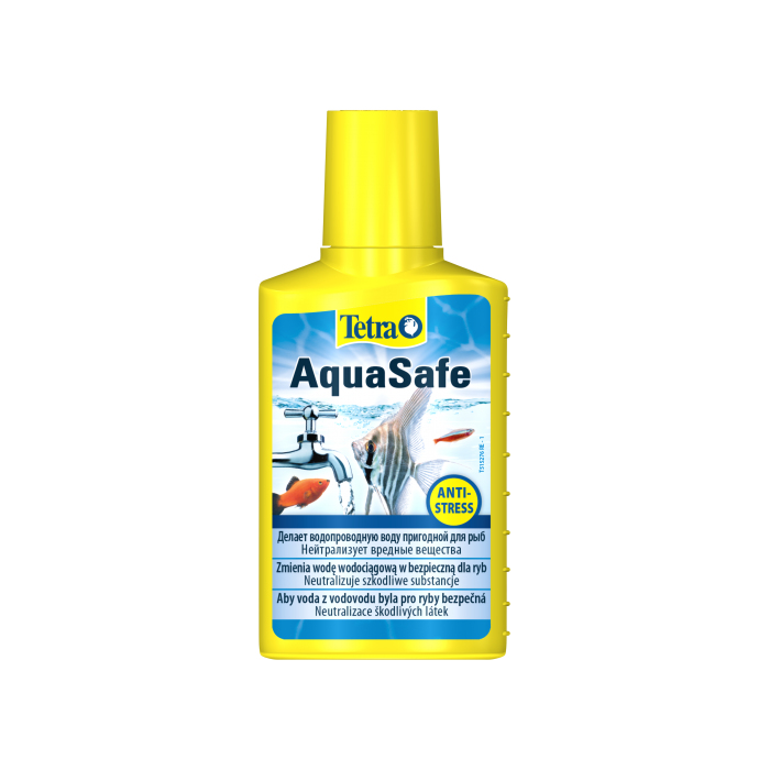 Tetra Aqua Safe для підготовки води в акваріумі, 100 мл на 200 л 762732