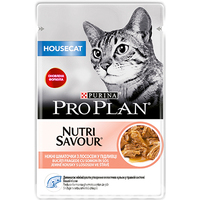 ProPlan CAT Pouch Adult Indoor Salmon вологий корм для котів з лососем в соусі