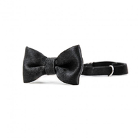 Метелик для собак XS чорний