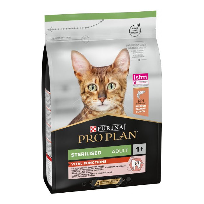 ProPlan CAT Sterilised Adult 1+ Vital Functions Salmon